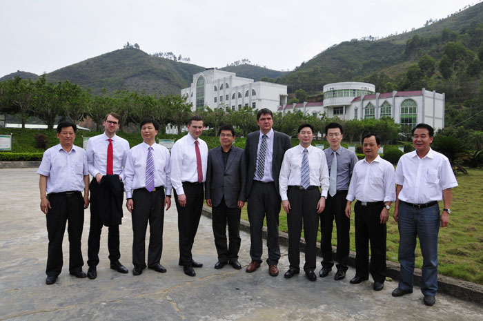 杜里希率德國社民黨代表團(tuán)一行蒞臨參觀考察